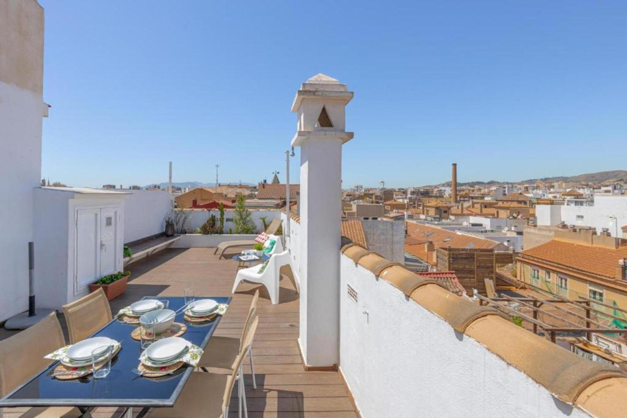 C20 - Adorable Apartment In The Center With Sun Terrace Малага Екстериор снимка